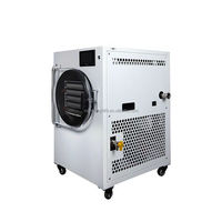 Vriesdroogmachine voor voedselwinkels, 4-tray, met pomp & PLC automatische lyofilisator vacuümdroging voor fruit en groenten
