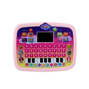 Children machine learning Early Education Cheap Plastic LED Intelligent Tablet Computer Toys learning machines L1 C