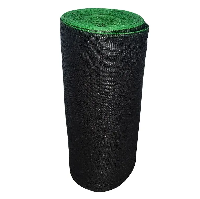 Filet de maille d'ombrage HDPE Tissu tricoté Noir Vert Filet d'ombrage agricole/Filet pare-soleil
