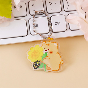 Venta Directa de Fábrica, Alta Calidad, MOQ 1 Pieza, Juguetes de Dibujos Animados, Llaveros de Acrílico Plástico DIY Más Populares, Personalizados para Adultos - Product Image 2