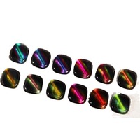 Poudre de brillance acrylique pour ongles, effet brillant, poudre de mica néon Aurora, pigment transparent effet miroir pour la décoration des ongles