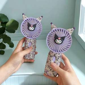 Haute qualité nouveau diamant Mini ventilateur de cils portatif USB ventilateur de climatisation Rechargeable pour outil d'extension de cils - Product Image 1