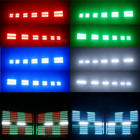 Barre de projecteurs LED RGBW 4-en-1 stroboscopiques 60W pour DJ, fêtes, mariages et événements, éclairage de scène DMX512