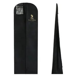 Gepersonaliseerde Custom Mode Reizen Stofkap Opvouwbare Jurk Kleding Pak Protector Garment Bag