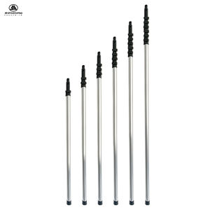 Perche télescopique multifonctionnelle en aluminium professionnelle, <span class=keywords><strong>embout</strong></span> universel à visser, perche extensible robuste - Product Image 3