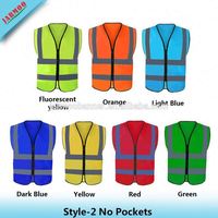 Gilet de sécurité réfléchissant vert fluorescent haute visibilité imprimé sur mesure pour événements et activités promotionnelles avec logo personnalisé