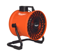 Ventilateur axial électrique portable 10 pouces BHT-25 avec tuyau de ventilation, OEM, débit d'air élevé pour usage commercial, haute qualité