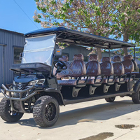 Voiturette de golf électrique 4x4, batterie lithium 48V, 3-4 places, freins à disque, châssis en acier haute résistance, 50-70 km/h, usage urbain