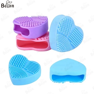 Wholesale High Quality Silicone Heart Make <strong>up</strong> <strong>Brushes</strong> <strong>Wash</strong> Cleaning Makeup <strong>Brush</strong> Cleaner Dryer Make <strong>up</strong> <strong>Brush</strong> Cleaner Tools - Product Image 3
