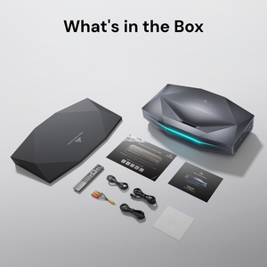Proyector Inteligente Awol Aetherion Pro 4k, 2600 Iso Lúmenes, Ultra Corta Distancia, 3D HDR 10+, Google TV, DLP, Pantalla de 80''-200'' para el Hogar - Product Image 6