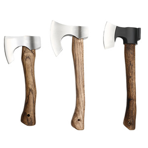 Hache à main en acier à haute teneur en carbone de 9 cm pour la coupe du bois, la menuiserie, le camping en extérieur, l'abattage d'arbres et l'exploitation forestière, usage domestique, vente en gros - Product Image 5