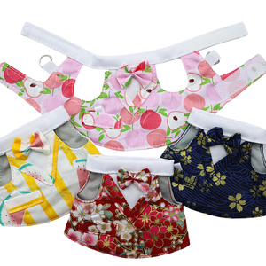 Penjualan langsung pabrik kaus lucu burung musang luar ruangan tupai Hamster lucu tali traksi hewan peliharaan baju kotak-kotak tupai - Product Image 5