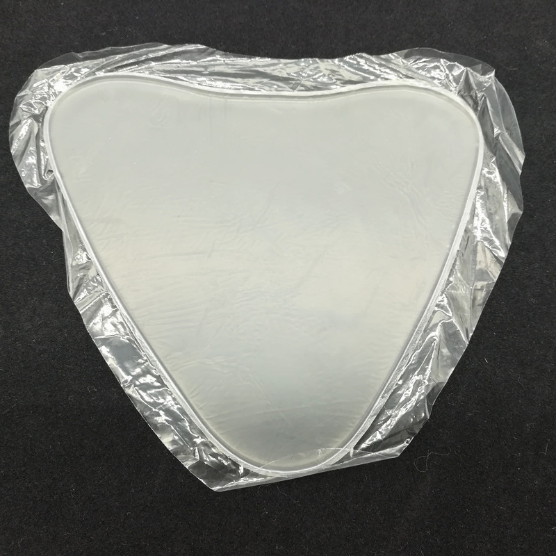Triangle shape chest pad