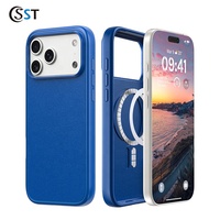 Étui de téléphone portable magnétique en TPU PC, design sportif, résistant aux chutes, finition mate, pour iPhone 18 Pro Max Burna, antichoc, antidérapant