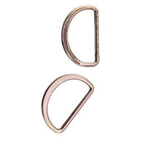 Fivela de Metal Arco-Íris Nolvo World 10/15/20/25/38/50mm Luxuosa em Forma de D Ajustável para Coleira de Animais de Estimação - Product Image 1