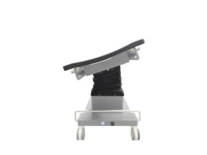 Table de chirurgie électrique avancée pour la radiologie interventionnelle et l'imagerie DSA avec roulettes à commande centrale - Product Image 6