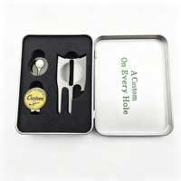 Outil de réparation de divots de golf gris de qualité supérieure, nouveau design DIY, vente en gros Chine, avec clip de chapeau personnalisé
