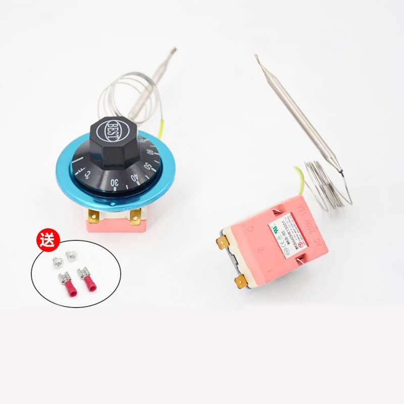 Adjustable Industrial Knob Capillary Thermostat Temperature