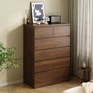 Cassettiera in Stile Medievale, Comodino per Camera da Letto, Mobile Contenitore Indipendente per Soggiorno, Cassettiera in Legno di Grande Capacità - Product Image 1