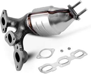 Convertidor Catalítico Compatible con Ford Escape 01-07, Mazda Tribute 01-06, <span class=keywords><strong>Mercury</strong></span> Mariner 05-07, 3.0L V6, Lado del Cortafuegos, <span class=keywords><strong>Banco</strong></span> 1 - Product Image 1