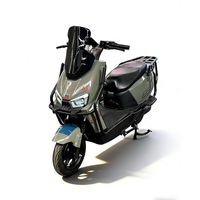 Moped électrique 72V, moteur à 30 aimants, autonomie de 60 km, charge utile de 260 kg, freins à disque doubles, cadre en acier à haute teneur en carbone, phare LED, Fengshen.