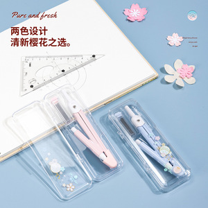 Compas Deli 72166 en métal pour étudiants, dessin géométrique, outils de dessin technique, papeterie - Product Image 3