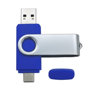 แฟลชไดรฟ์ USB แบบหมุนได้ ราคาถูก จำนวนมาก ความจุ 4GB 8GB 16GB แบบ Type-C  32GB 3.0 2.0 เมมโมรี่สติ๊ก 64GB USB-C สำหรับ Iphone 17/16/15 - Product Image 1