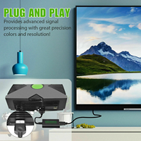 Câble adaptateur Xbox pour HDTV, connecteurs nickelés haute définition en PVC, conducteur en cuivre pur