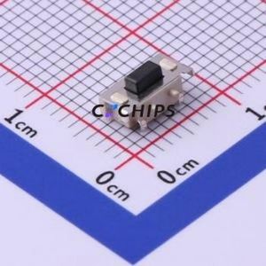 KH-3635-CAJ Tactile Switch SMD Switch Single Pole Single Throw Rectangle Button Horizontal Mount 6mm - Product Image 1