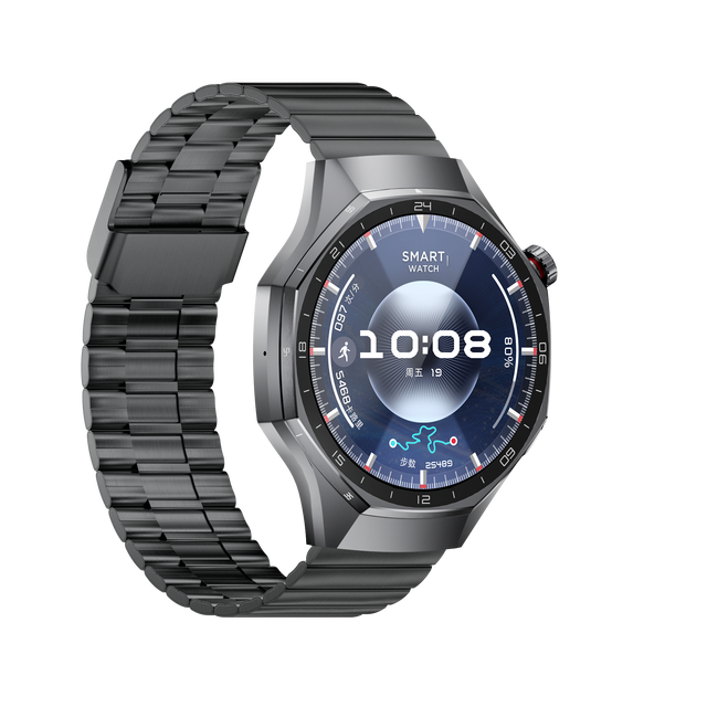 SK53 Smartwatch Set 1.53inch IP67 Waterproof Heart Rate Blood Oxygen BT Call Wireless Charging with Email for Men 3 Straps