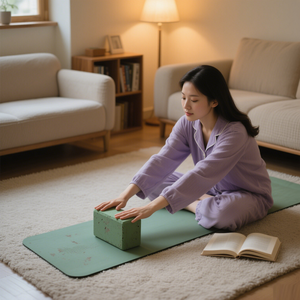 Mới Tùy Chỉnh Yoga Studio Độc Quyền Thiên Nhiên Mật Độ Cao EVA Khối Bọt Thể Thao Yoga Khối - Product Image 3