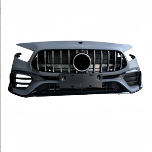 Paraurti Anteriore di Alta Qualità, Adatto per <span class=keywords><strong>Mercedes</strong></span>-Benz Classe <span class=keywords><strong>A</strong></span> W177 A45 <span class=keywords><strong>AMG</strong></span>, Include Gruppo Ventola e Serbatoio Acqua Radiatore - Product Image 5