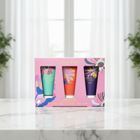 Ensemble de soins corporels en gros pour usine, best-seller : Coffret cadeau spa comprenant nettoyant visage, gel douche et lait corporel pour le soin de la peau