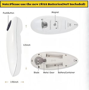 El Mejor Abridor de Latas Eléctrico Automático de Metal con un Solo Toque, Calidad de Restaurante, Manos Libres, para Uso en Bares, Herramienta DIY - Product Image 3