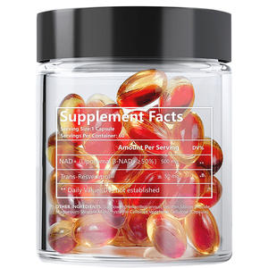 แคปซูลอาหารเสริม Nad Resveratrol <span class=keywords><strong>Astaxanthin</strong></span> OEM ฉลากส่วนตัว - Product Image 2