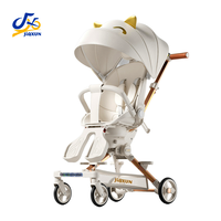Poussette pour nouveau-né High View 3 en 1, système de voyage, grand panier de rangement, poussette multifonctionnelle pour bébé, poussette de voyage