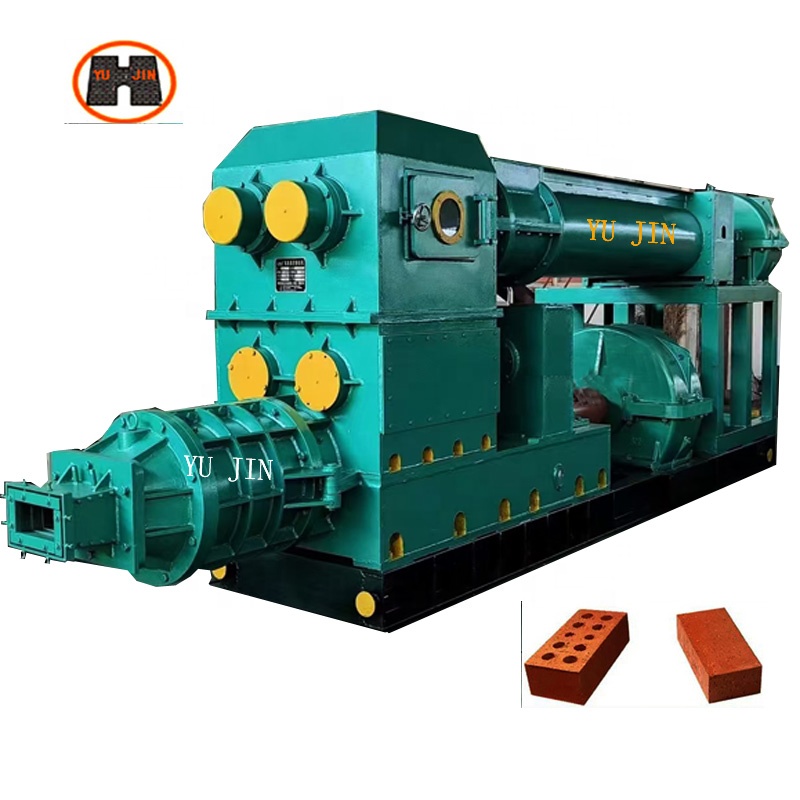 Automatic Clay Brick Extrusion Machine Red Brick Making Machine Pump Engine Gearbox Bearing-New Condition for Hollow Production