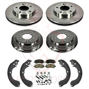 Set di Dischi Freno Anteriori di Alta Qualità TAH per Ricambi Auto GAC TRUMPCHI GS8 OE 3510010DRS0000 - Product Image 1