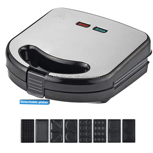<span class=keywords><strong>Sandwichera</strong></span> tostada portátil <span class=keywords><strong>multiusos</strong></span> desmontable Aifa antiadherente 8 6 4 3 en 1 <span class=keywords><strong>sandwichera</strong></span> eléctrica 7 funciones - Product Image 4