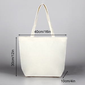 Borse Tote in Tela Personalizzabili <span class=keywords><strong>con</strong></span> Ricami di Perline, <span class=keywords><strong>Iniziali</strong></span> <span class=keywords><strong>Ricamate</strong></span> <span class=keywords><strong>con</strong></span> Perline Personalizzate, Borse in Tela Monocolore Personalizzate - Product Image 6