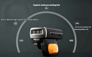 Capteur CMOS 2D sans fil portable pour le comptage d'inventaire 3D en entrepôt, livraison mains libres, comptage d'inventaire rapide en 1 an - Product Image 4