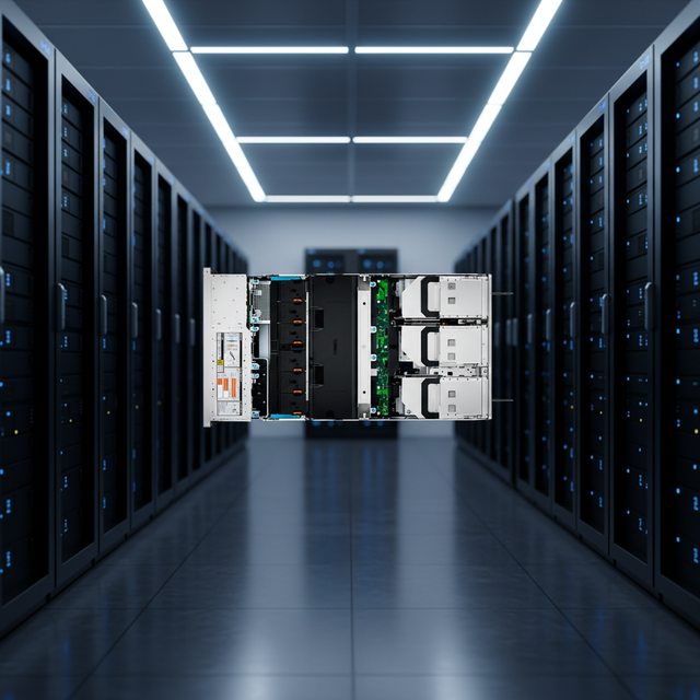 High Capacity Dell R960 4U Rack Server Big Data Analytics Cloud Virtualization Storage Computing System NVMe SSD Drive