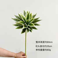 Bambu Lily Buatan, Bambu Guanyin, Dekorasi Interior Rumah yang Lembut, Bunga dan Dedaunan Dekoratif untuk Presentasi Ruang