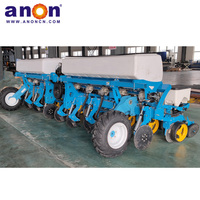 Tracteur agricole ANON avec semoir à maïs, semoir à soja avec machine à fertiliser, semoir, rouleau de semis