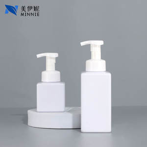 Botella cuadrada Minnie de 250ml y 500ml con bomba para limpiador facial, desinfectante de manos y mousse. - Product Image 2