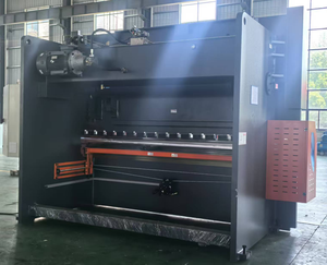 Dobladora hidráulica automática CNC 125T3200, máquina plegadora de control Manual para hoja de acero de aluminio, sistema TP10S de formación plegable - Product Image 3