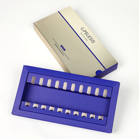 Emballage de sérum cosmétique de luxe personnalisé Ampoules Boîte en carton rigide Boîte à tiroir avec insert