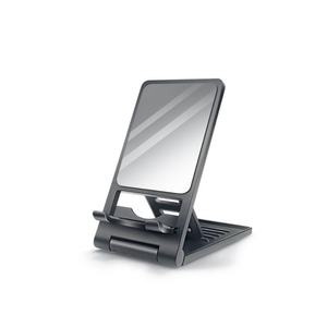 Soporte para Teléfono Celular con Espejo, Totalmente Plegable, Soporte de Escritorio para Teléfono Celular, Compatible con Todos los Teléfonos Móviles - Product Image 1