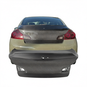 Tapa de Maletero de Fibra de Carbono Real Versnellen para Infiniti G37 Sedán de 4 Puertas, Modelo de Actualización Automática, Color Negro, 2007-2013, Nueva con 1 Año de Garantía - Product Image 1
