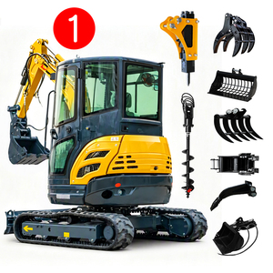 LIVRAISON GRATUITE Mini-excavatrice 3 tonnes CE EPA 5, moteur sur chenilles, excavatrice 1 tonne 2 tonnes, petite pelle, machine d'excavation agricole - Product Image 6
